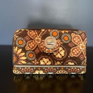 Vera Bradley Canyon Zippered Wallet